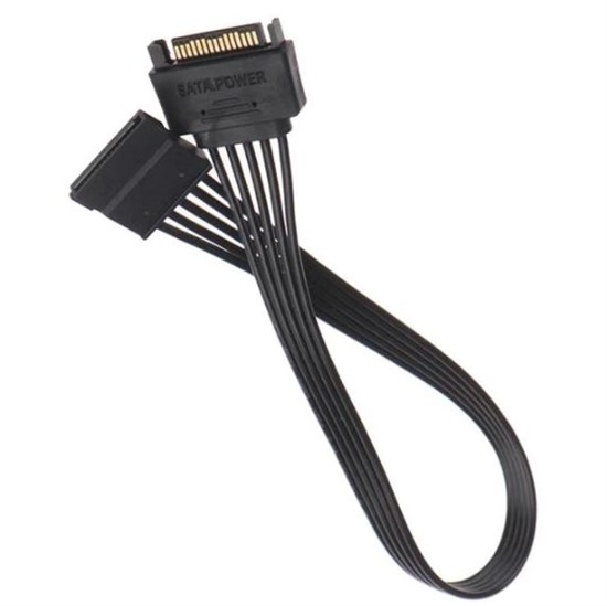Удлинитель SATA 30см черный 163 - фото 3070
