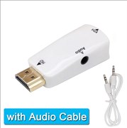 Адаптер переходник HDMI-VGA со звуком 3,5 мм 78