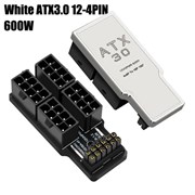 {{productViewItem.photos[photoViewList.activeNavIndex].Alt || productViewItem.photos[photoViewList.activeNavIndex].Description || 'Адаптер/Переходник с 12VHPWR PCie 5.0 на 4х АТХ 8pin, угловой адаптер 180 градусов серебристый RVS алюминиевый'}}