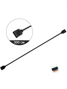 Удлинитель RGB 12v4pin 1 в 1, 300см 486