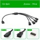 Переходник с 12v4pin RGB на 4х jst sm 4 pin папа 502 - фото 4433